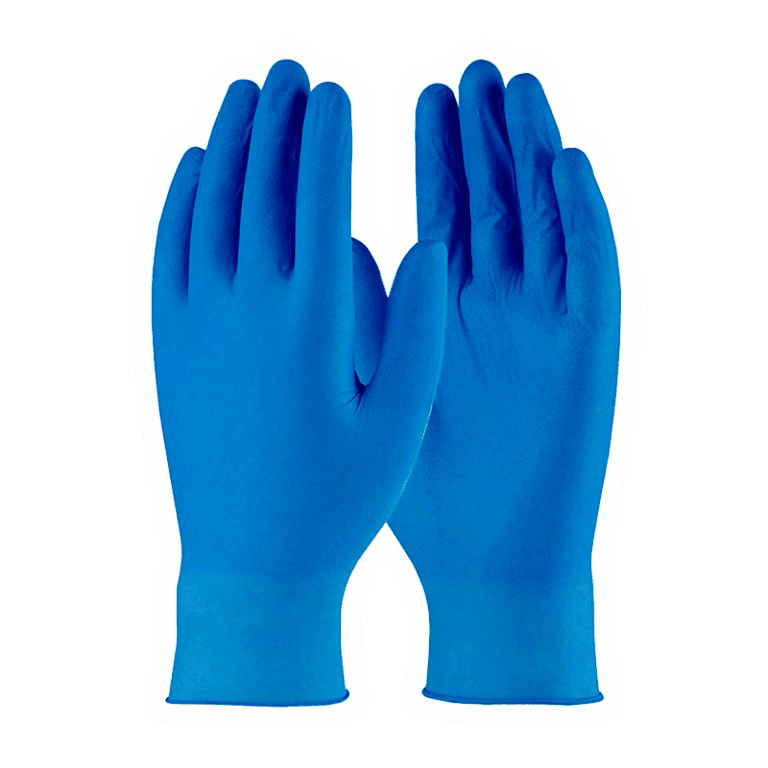 Detecteerbare nitirl handschoen