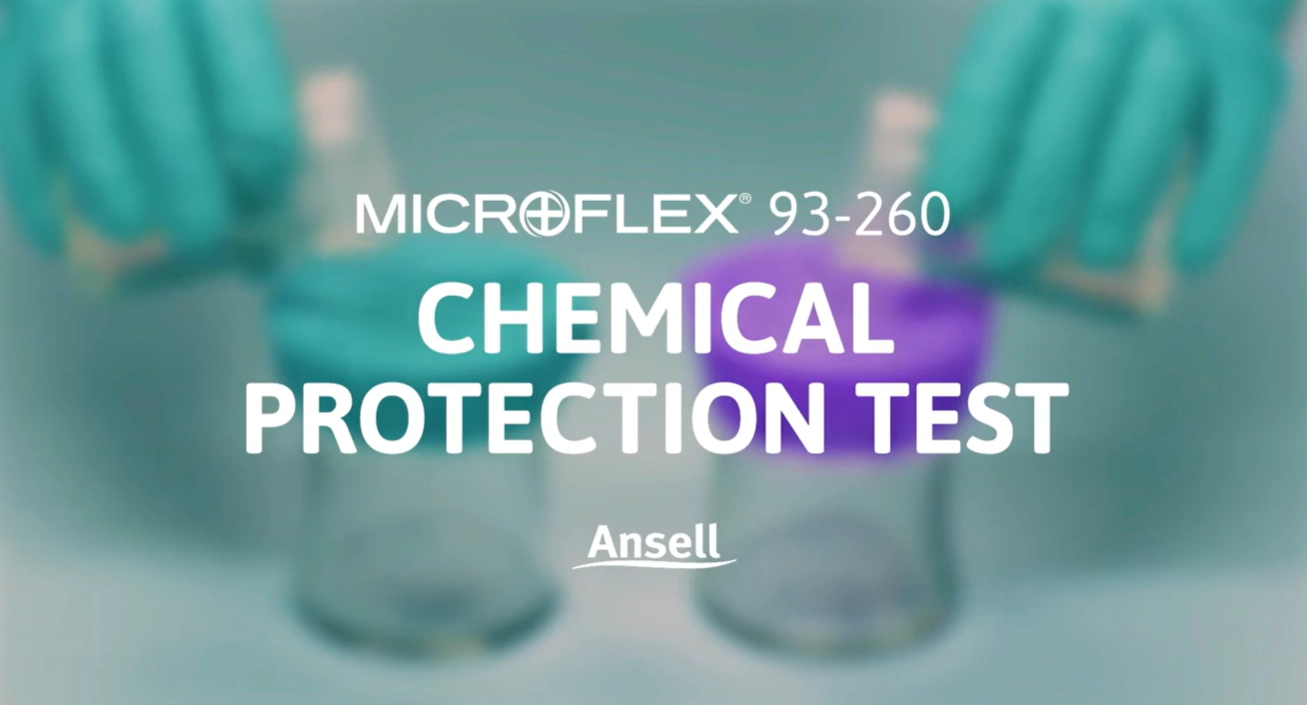 Ansell Microflex 93-260 Chemical Protection Test