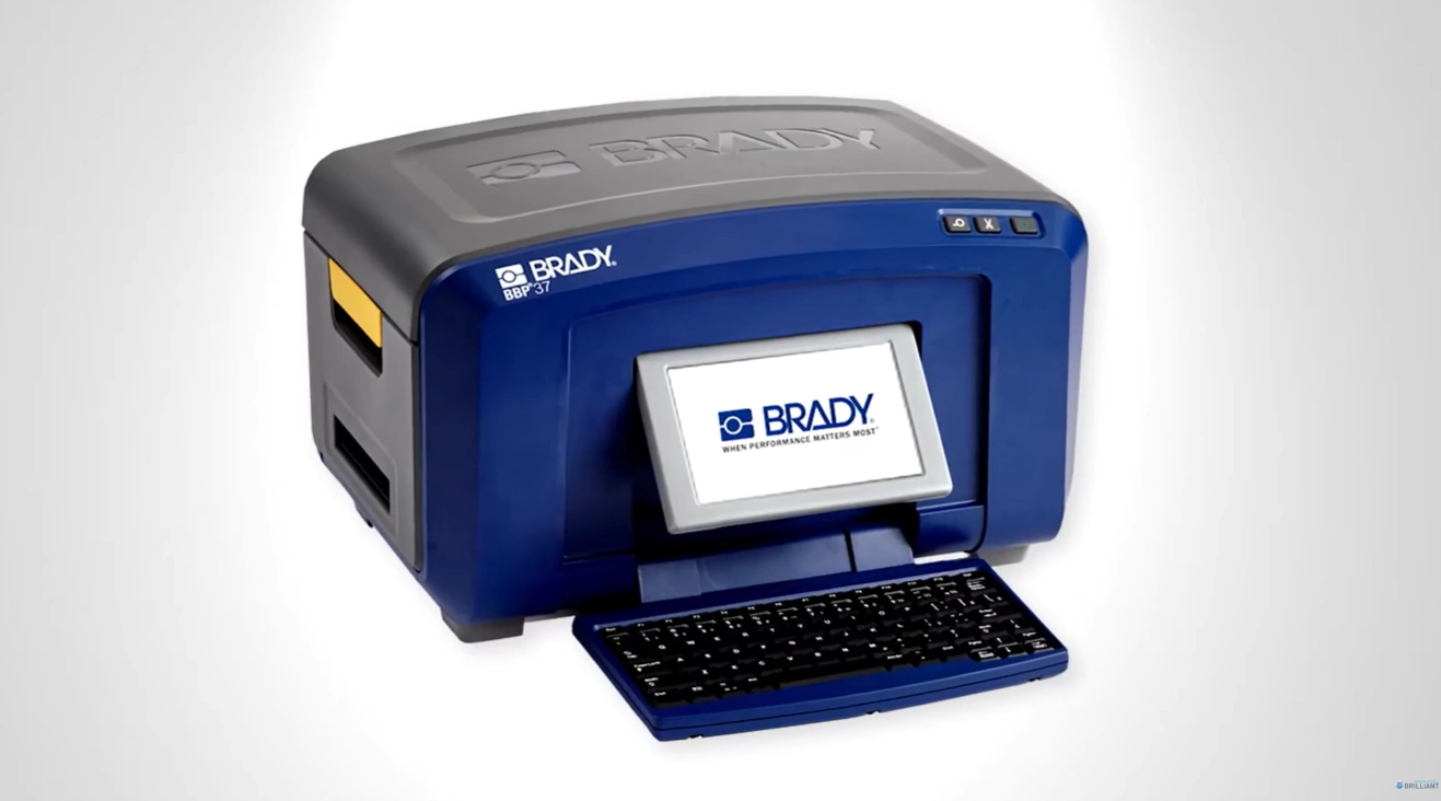 Brady BBP37 Multicolour & Cut pictogram- en labelprinter