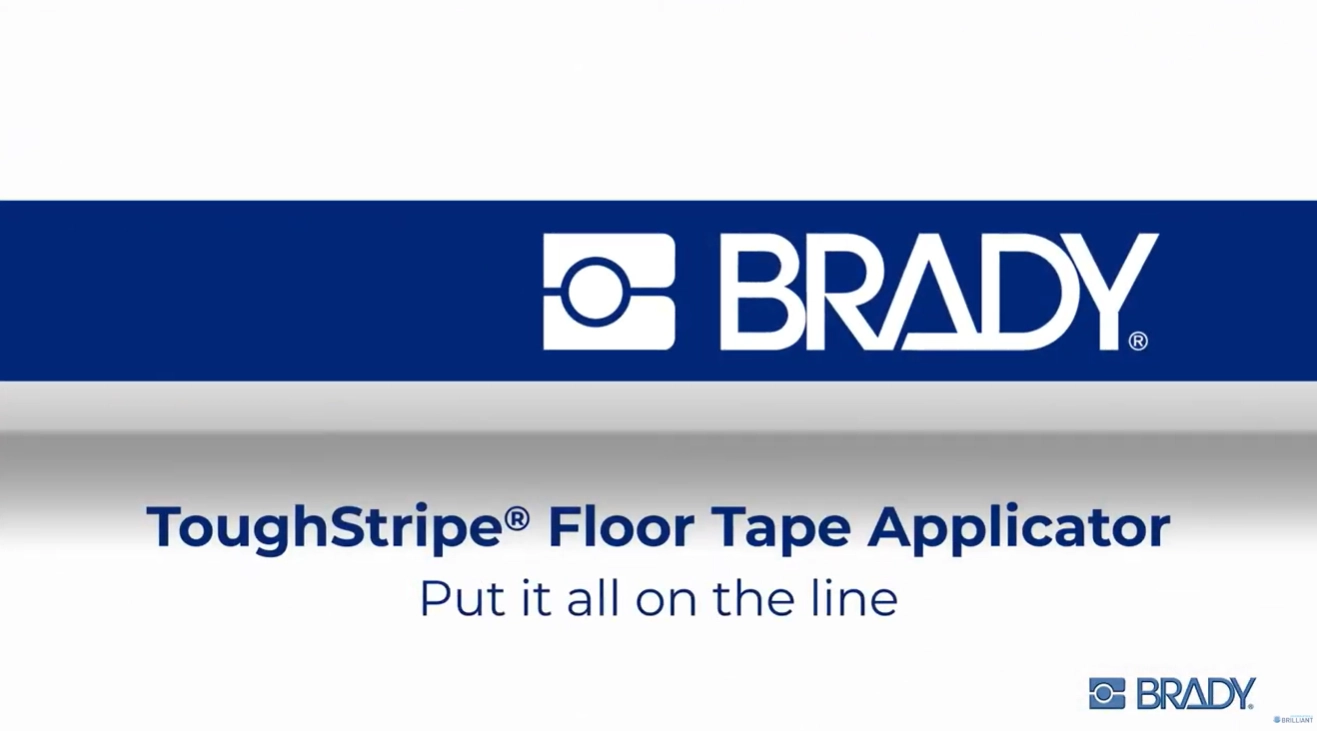 Brady vloertape applicator ToughStripe