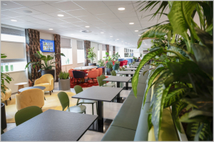 Het brilliante restaurant