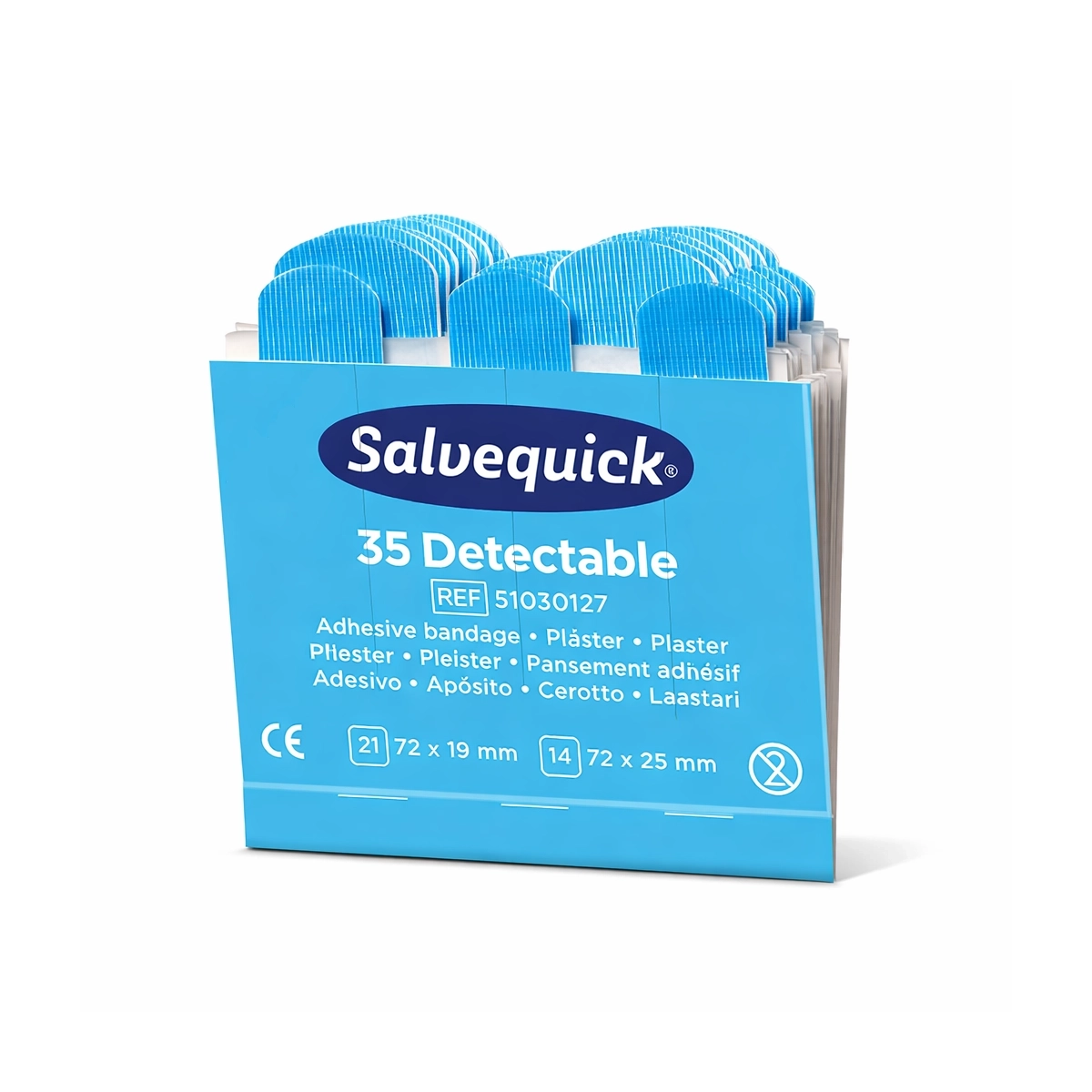 Cederroth Salvequick detecteerbare pleisters 