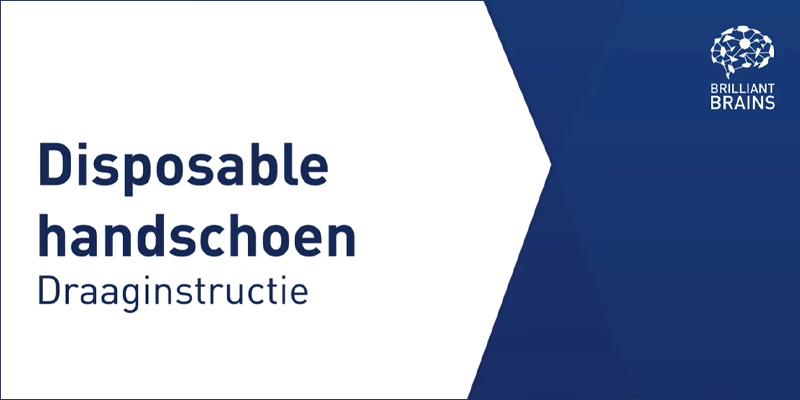 Hoe trek ik disposable handschoenen correct aan en uit?