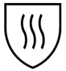 EN 407-2020 hitte pictogram