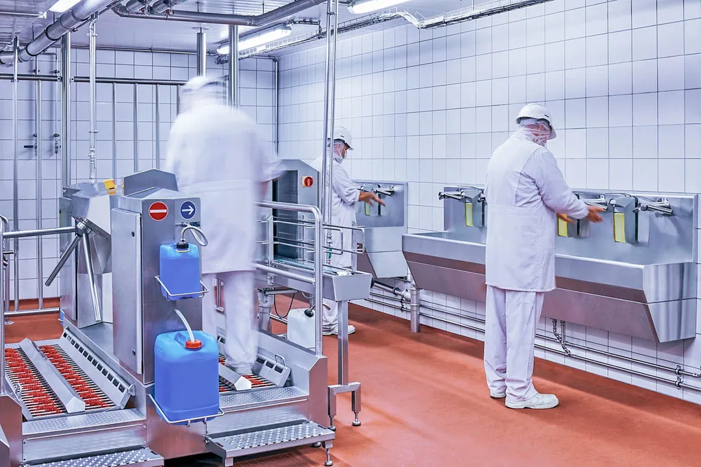 Listeria preventie met ITEC hygiene sluis