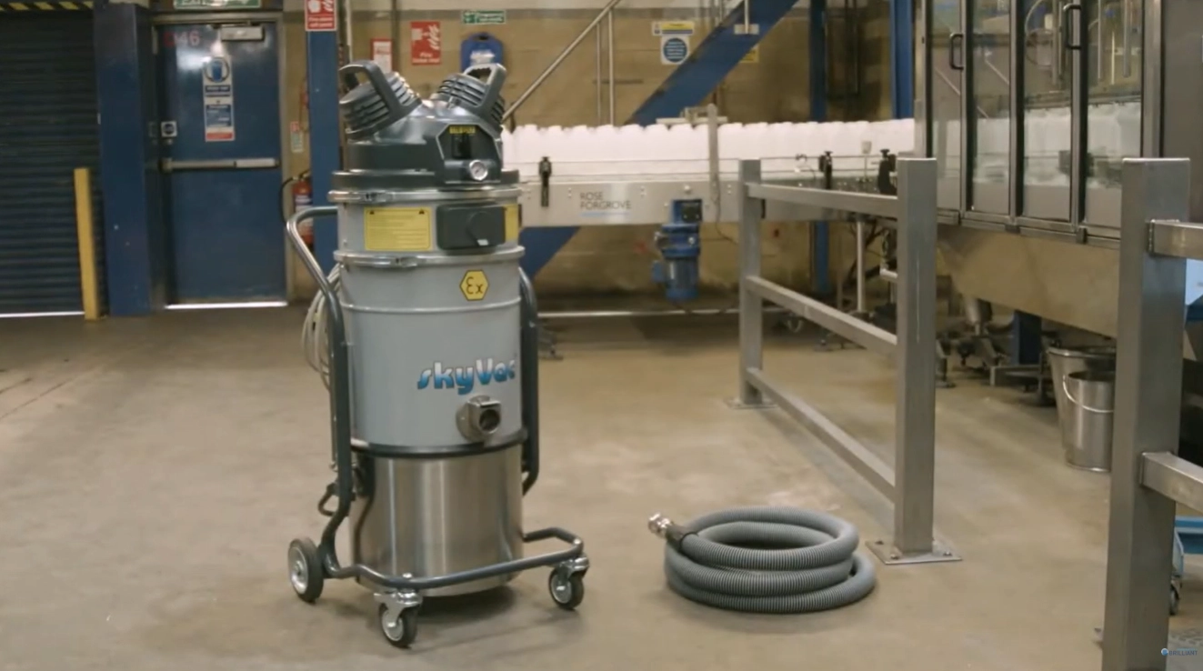 SkyVac ATEX zuigset voor veilige stofbeheersing
