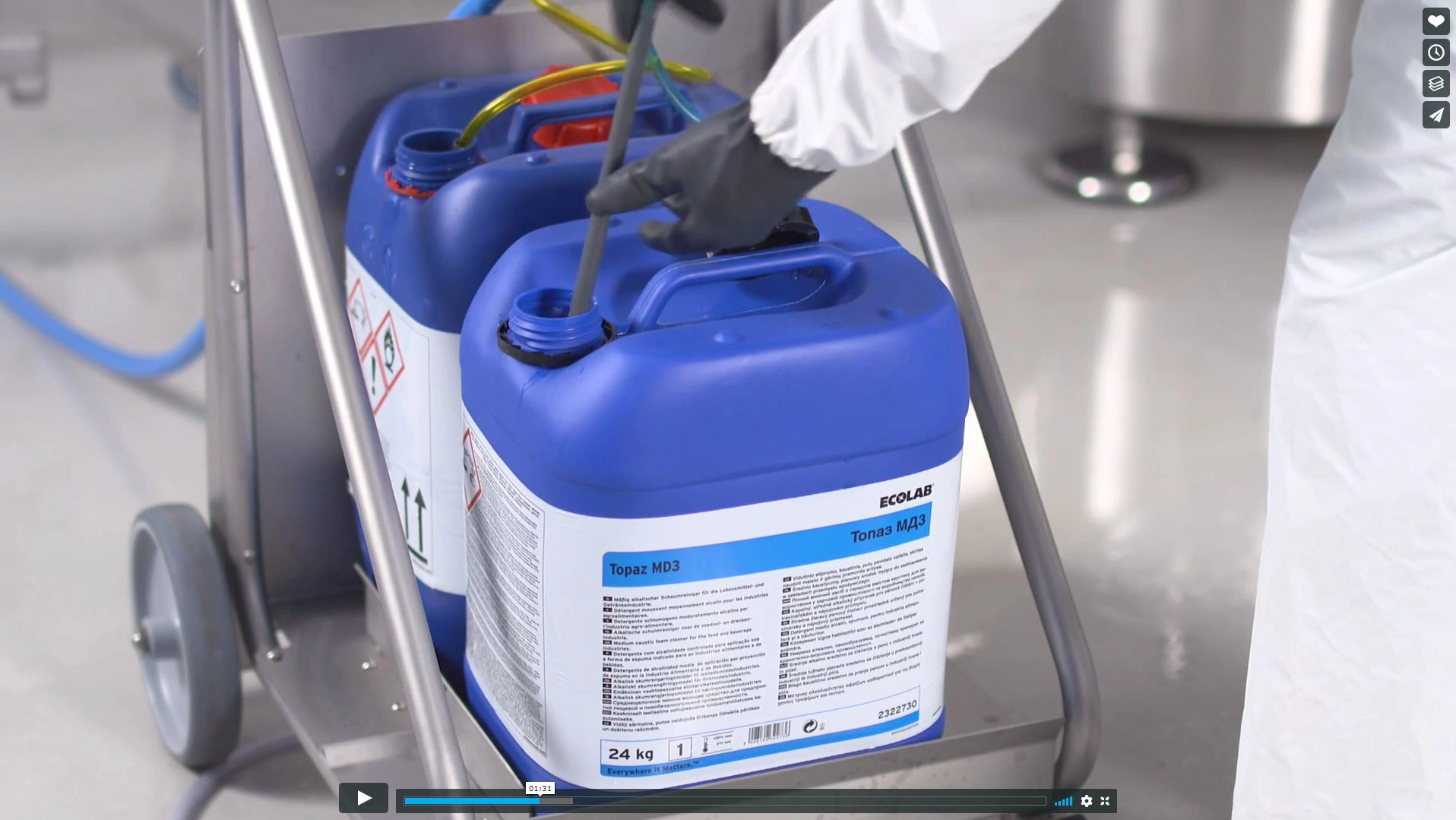 Ecolab reinigings- en desinfectiemiddelen 