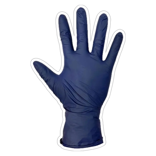 detecteerbare nitril handschoen
