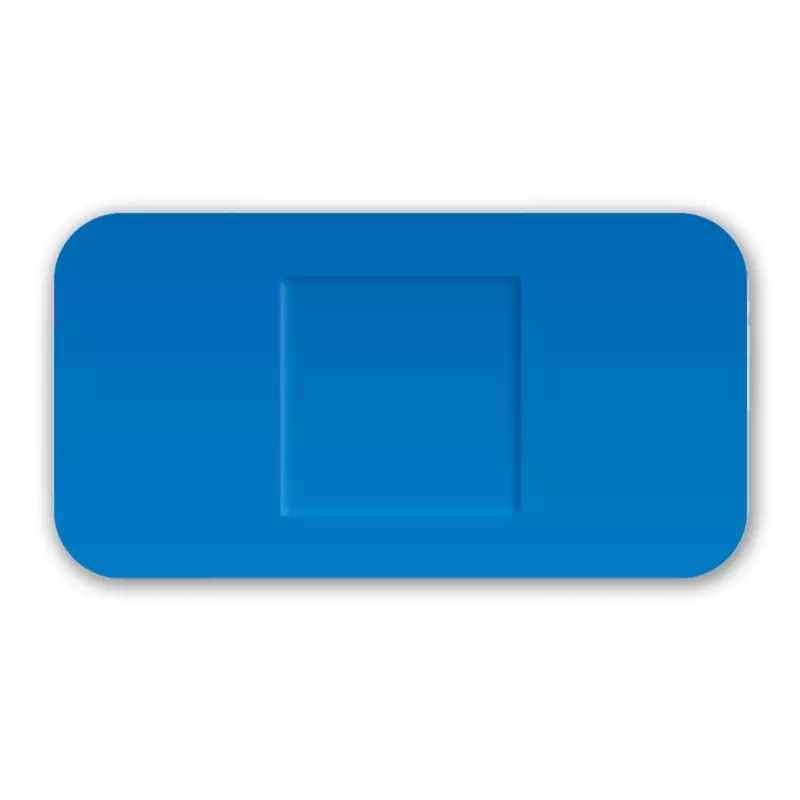 Detectaplast 8143 Pansement universel 38 x 72 mm bleu détectable