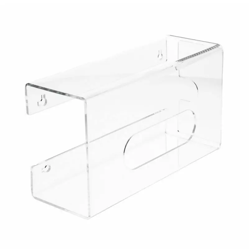 Handschoendispenser acryl klein voor 1 dispenserdoos