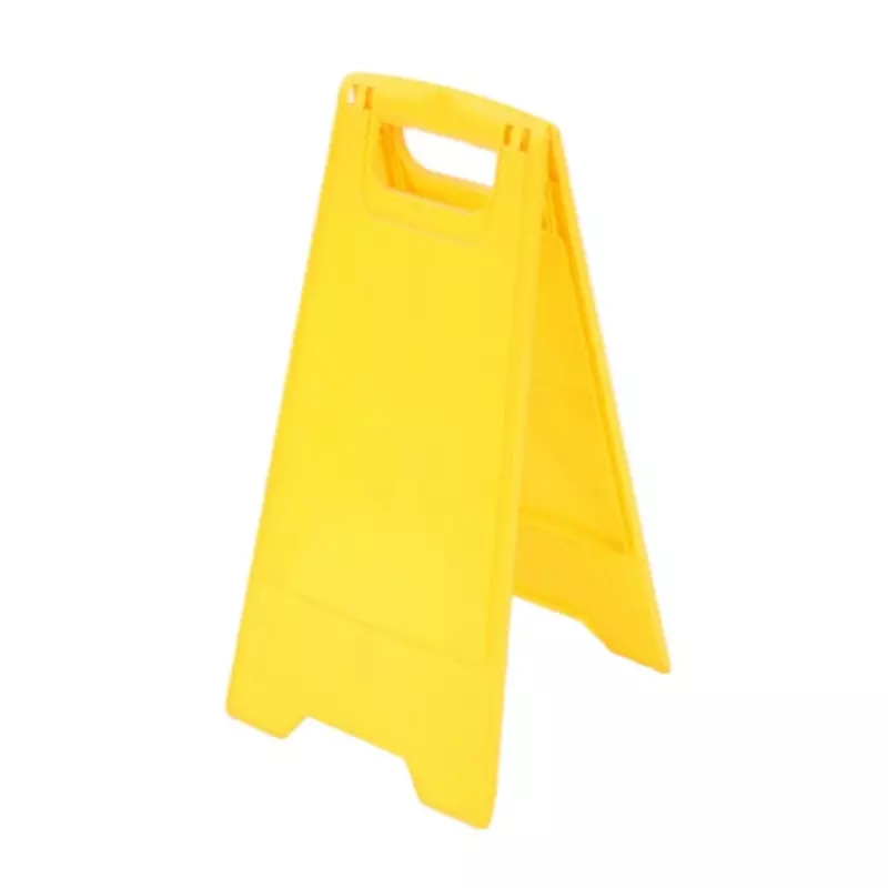 Veiligheidsbord blanco geel