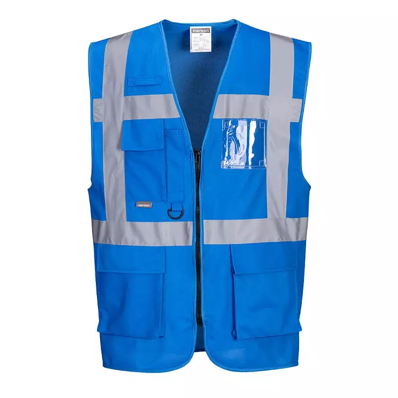 Portwest F476 Hi-Vis safety vest cornflower blue size 2XL