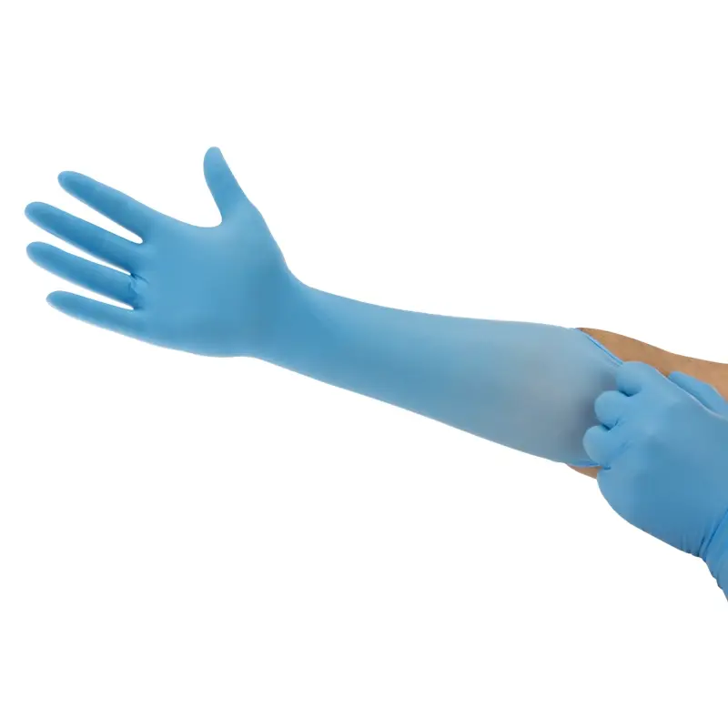 Ansell Microflex 93-243 disposable handschoen nitril chemiebestendig maat 6,5-7