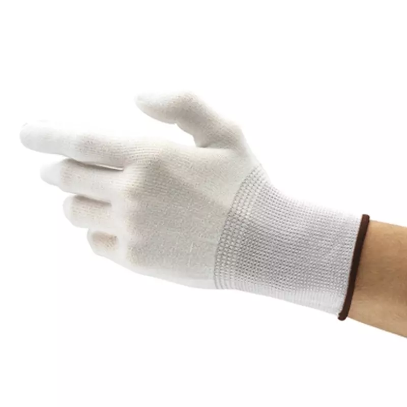 Gants blancs Ansell HyFlex 11-300, taille 11