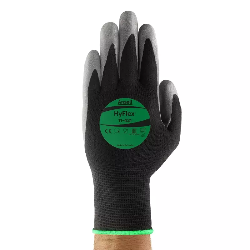 Gant de protection mécanique Ansell HyFlex 11-421, taille 8