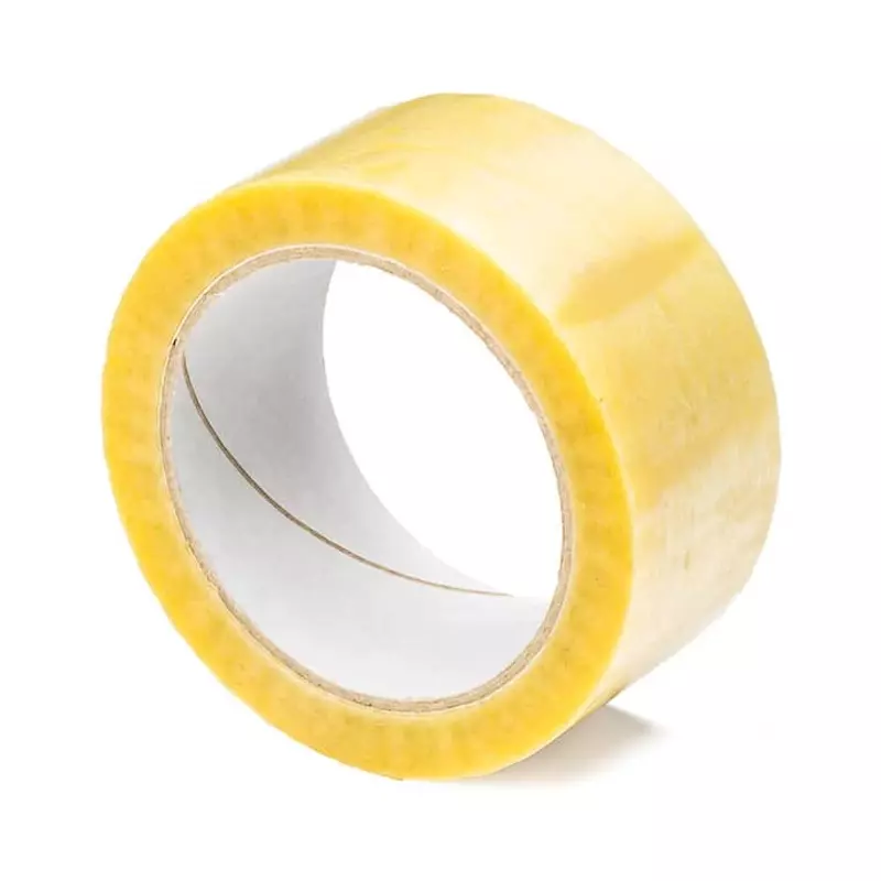 Tape PVC 50 mm x 66 meter geel