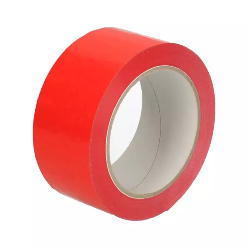 Tape PP acrylic 50 mm x 66 meters 28 mu red
