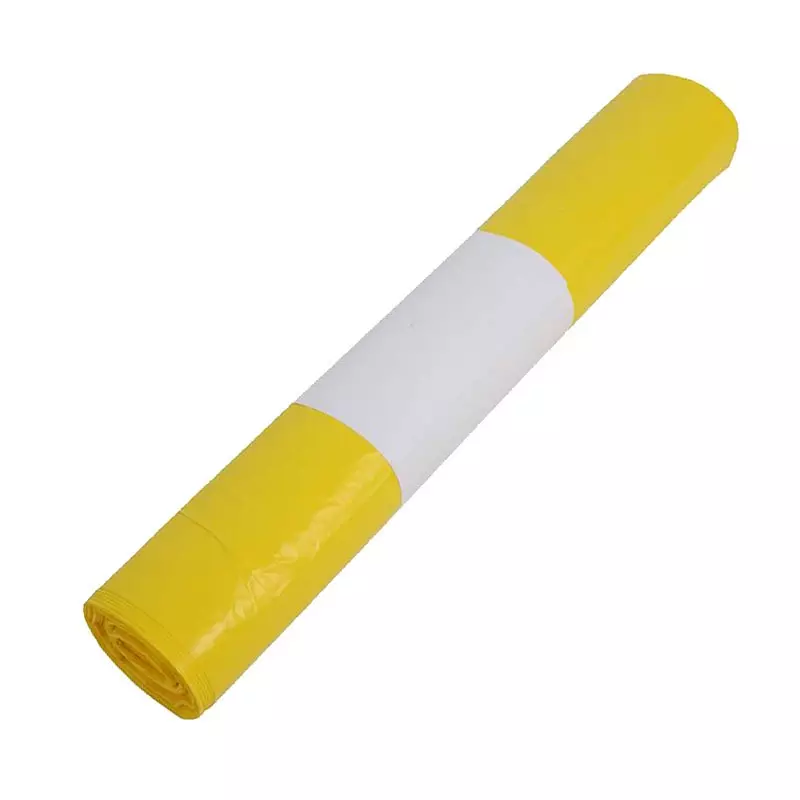 Afvalzakken geel HDPE T25 70x110 cm