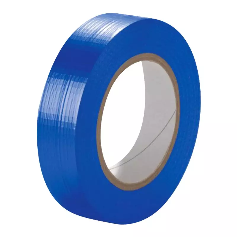 Ruban adhésif alimentaire bleu de 50 mètres et de 50 mm de large