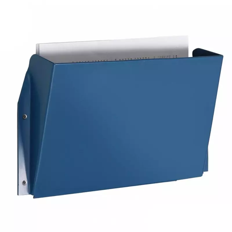 Detectamet document holder A4 horizontal detectable blue