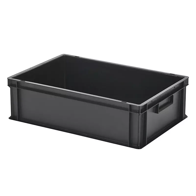 Stacking container Euronorm 600x400x175 mm 33 l black
