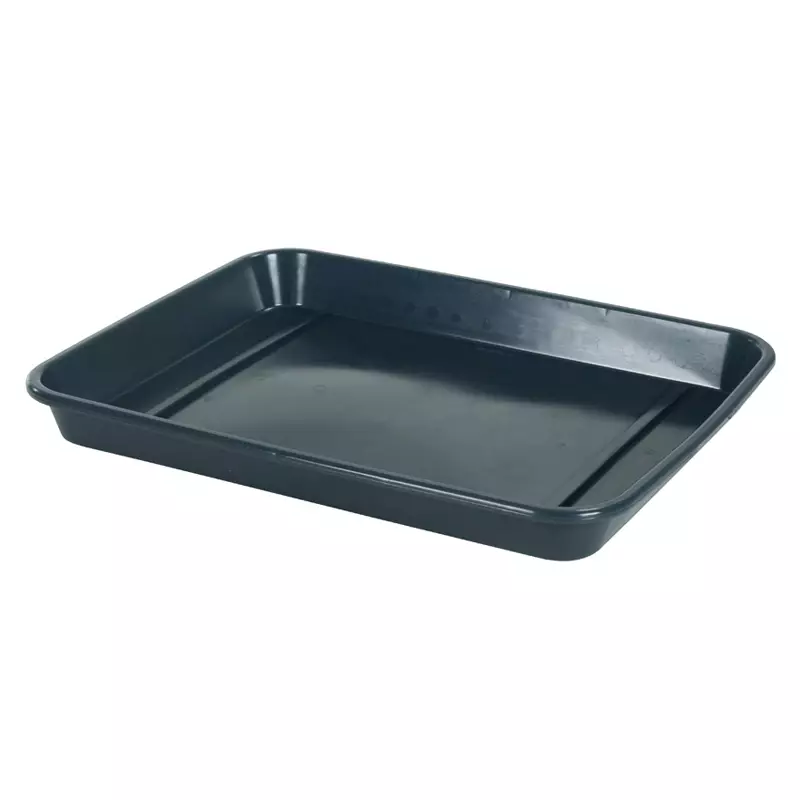 Stackable collection bin 910x700x90 mm 45 liters black