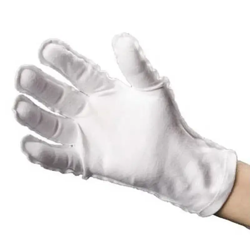 Verbandhandschoen katoen wit maat M