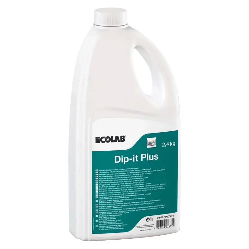 Ecolab Dip-it Plus dishwasher detergent box 6x2.4 kg