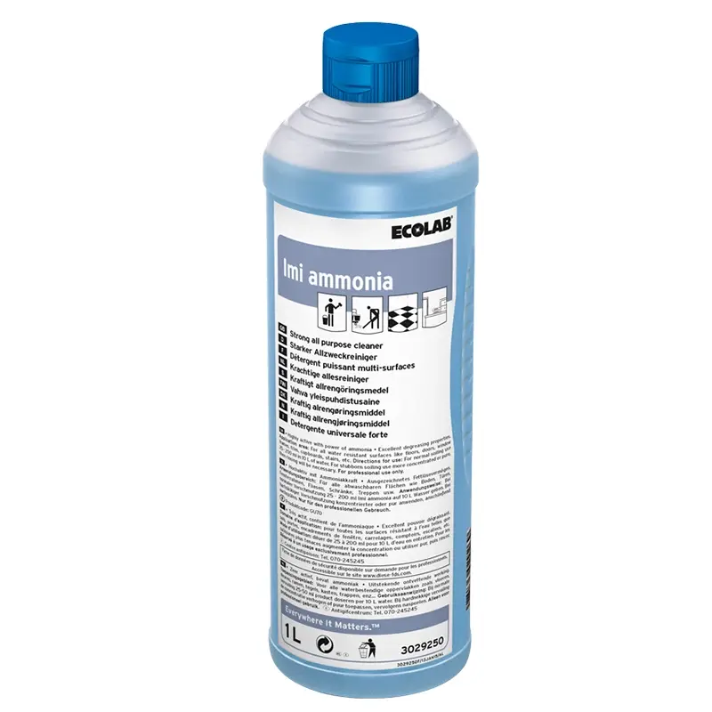 Ecolab Imi ammonia powerful all-purpose cleaner 1 liter