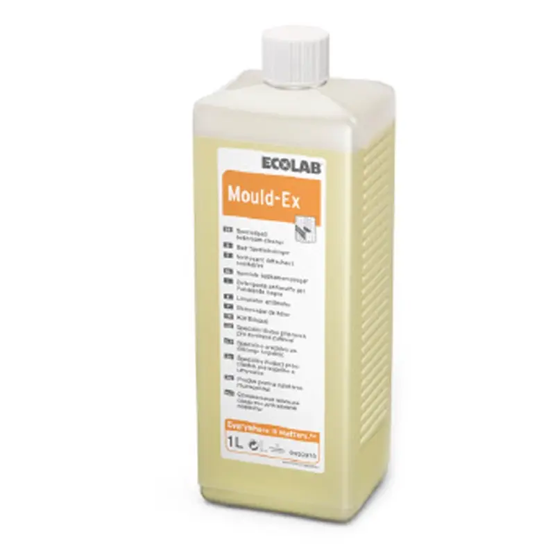 Nettoyant sanitaire alcalin Ecolab Mould-Ex, 4 x 1 litre