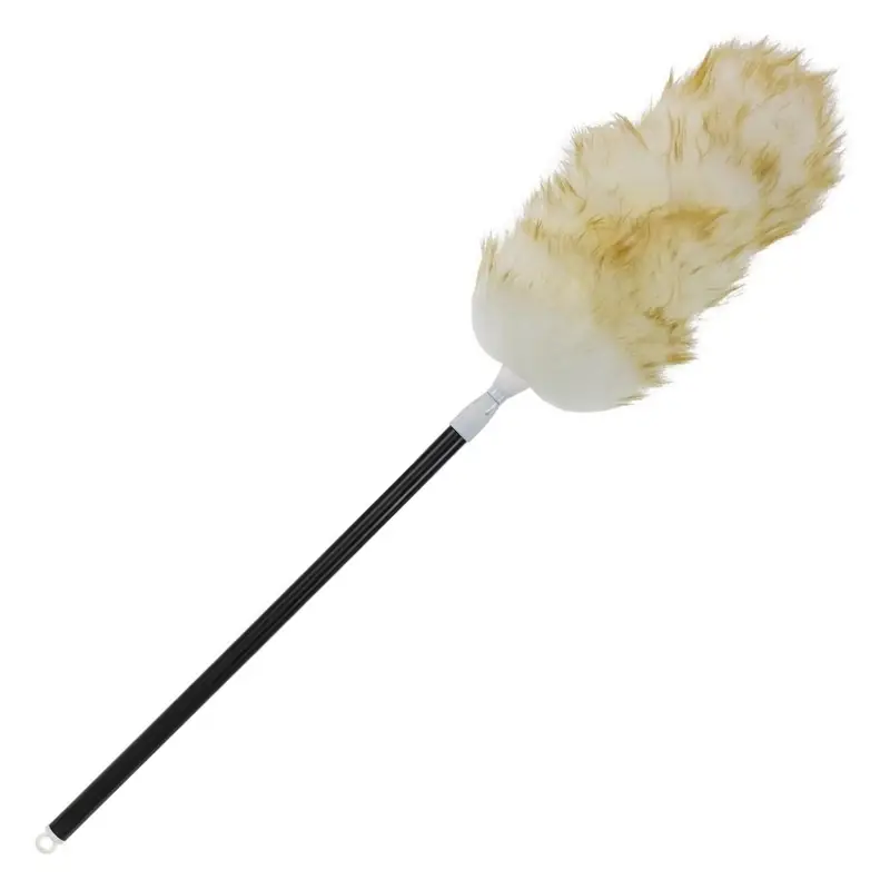 Feather duster lambswool telescopic handle 80-110 cm