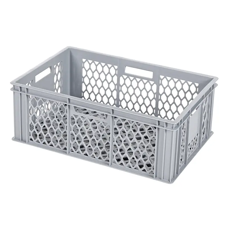 Caisse empilable Euronorm R122 600 x 400 x 224 mm 43,9 litres grise