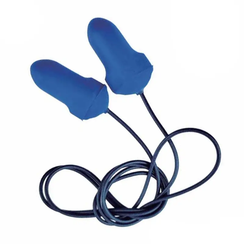 Bouchons d'oreille Proteqtio PTD30 en forme de T, détectables avec cordon, bleus