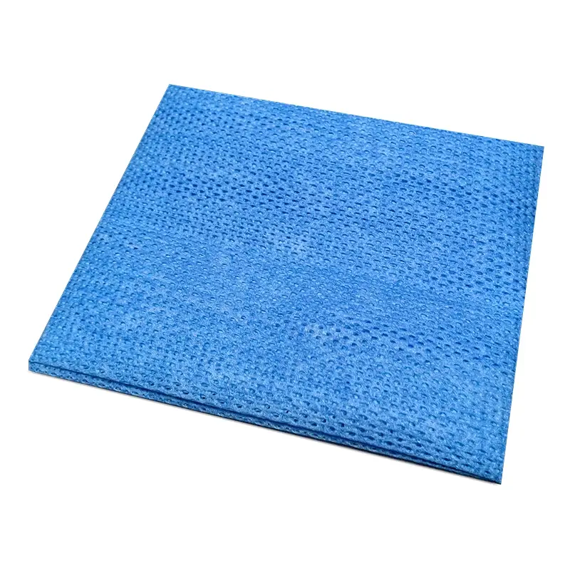 Lingettes nettoyantes Mega Wipe non tissées 48 x 38 cm bleues