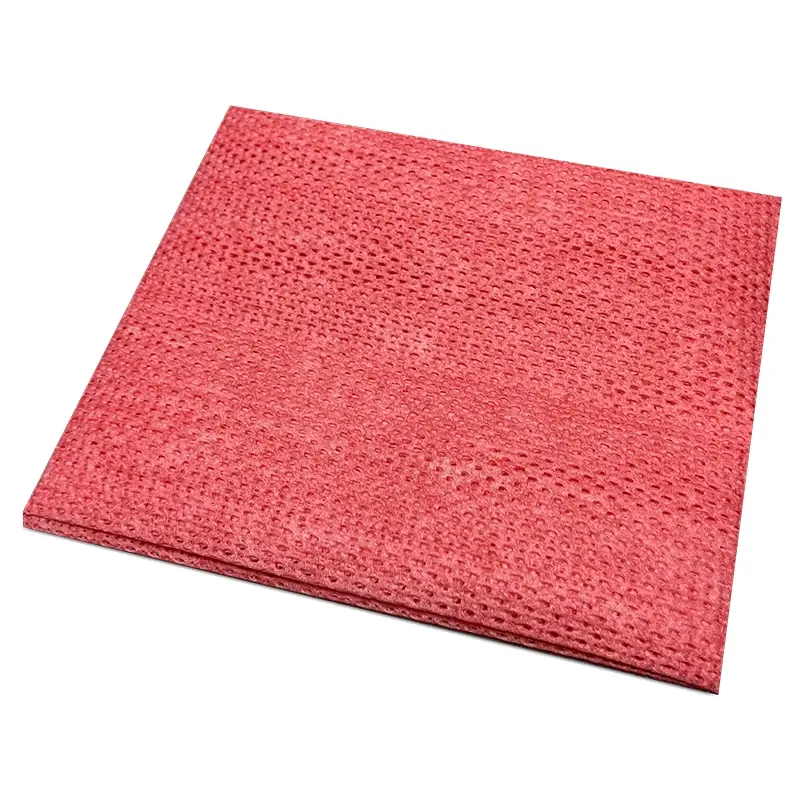 Lingettes nettoyantes FMCP Mega Wipe non tissées 48 x 38 cm rouges