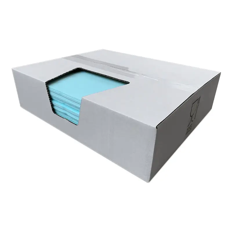 FMCP Hydro Wipe poetsdoeken non-woven 38x30 cm blauw
