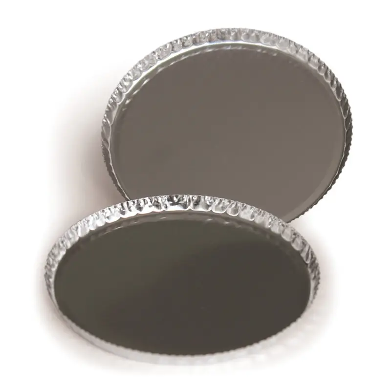 Disposable aluminum scales Ø100 mm