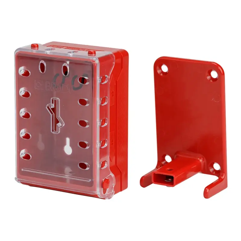 Brady 149173 ultra compact lock box red