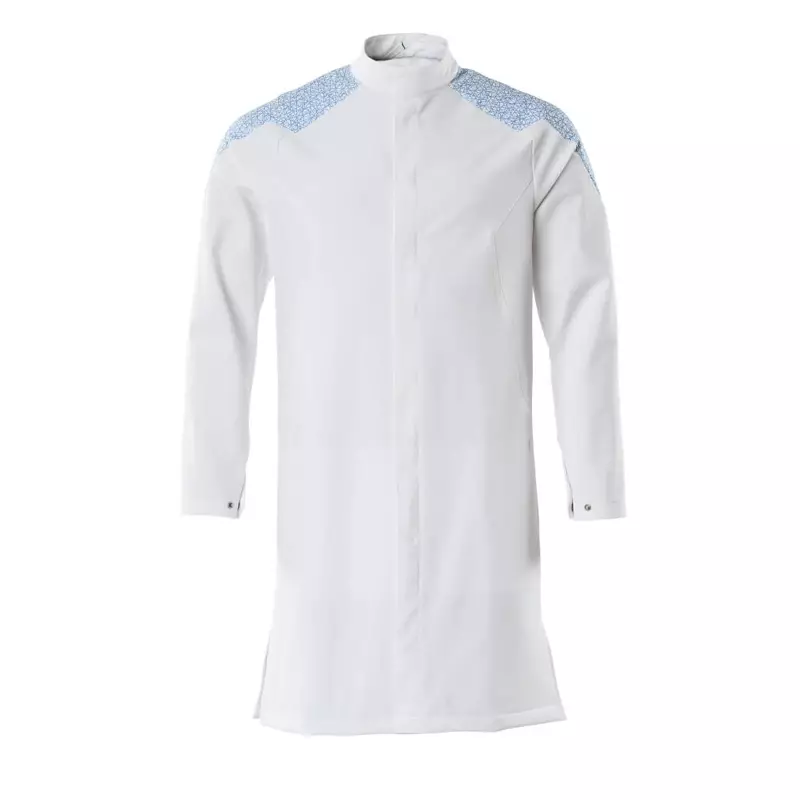 Veste alimentaire Mascot Food & Care 20154-511-0691 blanche/bleu vif, taille M