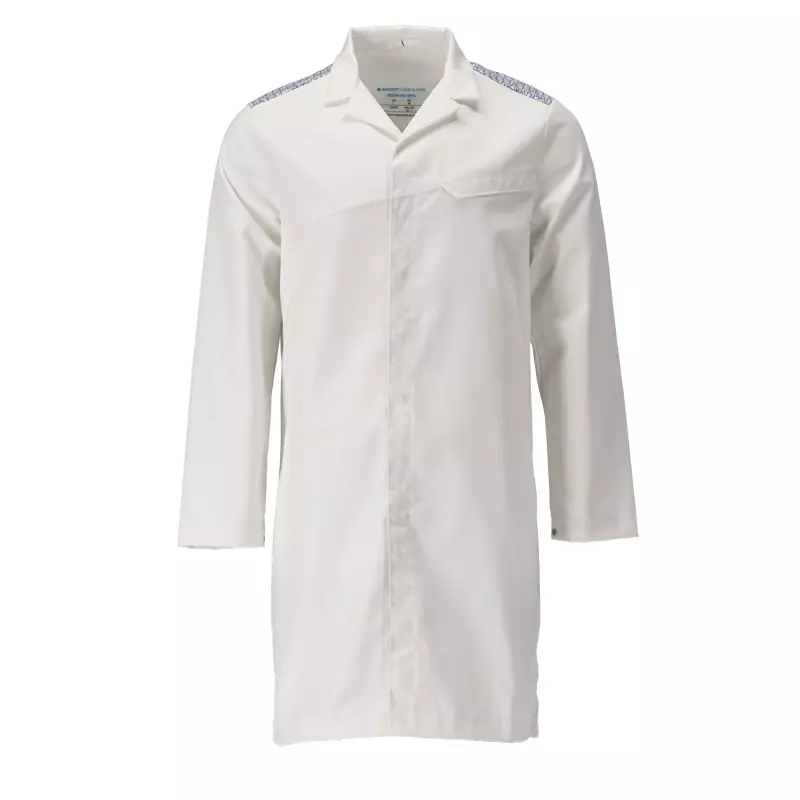Mascot Food & Care 20354-442-0691 food jacket white/bright blue size 3XL