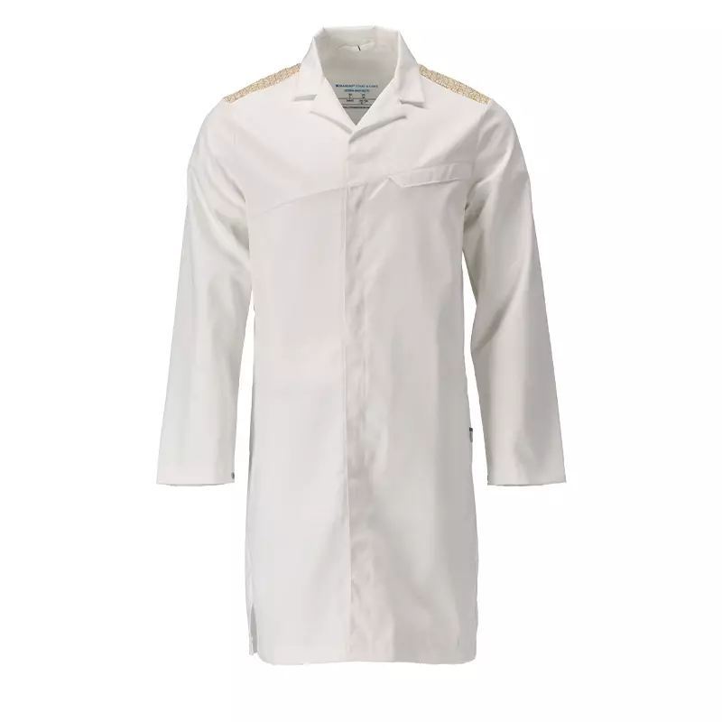 Mascot Food & Care 20354-442-0670, veste alimentaire blanche/jaune curry, taille 6XL