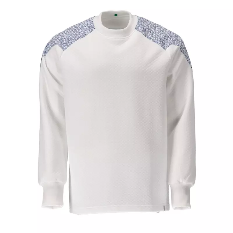 Mascot Food & Care 20084-932-0691 sweatshirt white/bright blue size L