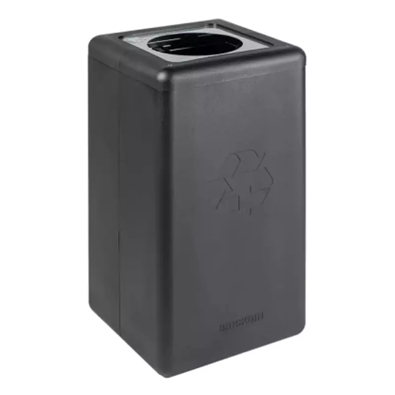 BrickBin waste bin with round 20 cm opening residual waste 65 liters black/grey