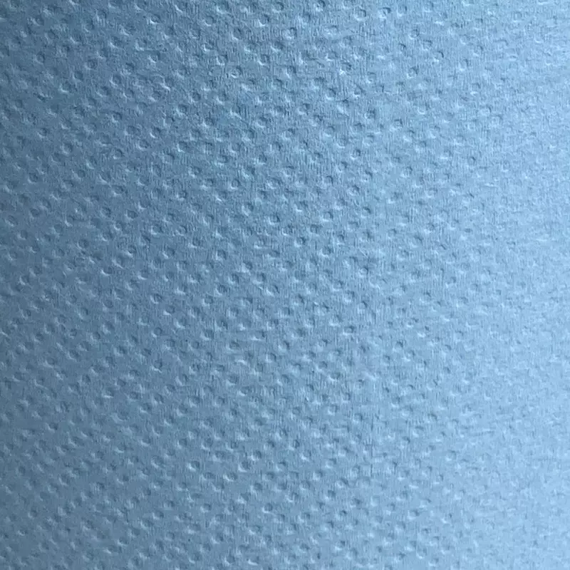 Papier de nettoyage midi 1 pli à alimentation centrale 300 mètres bleu