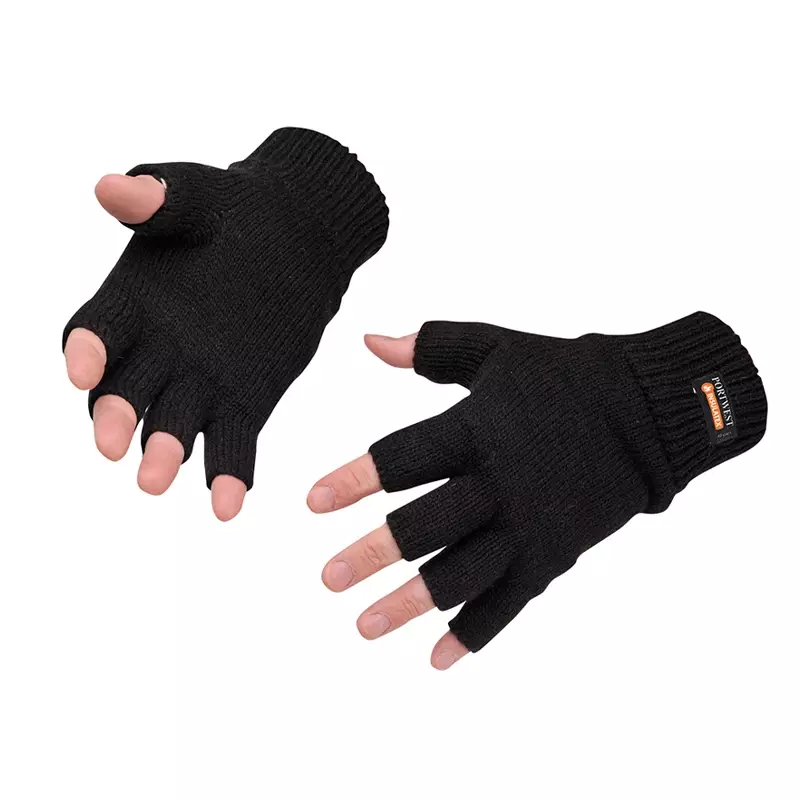 Portwest GL14 half-finger gloves black