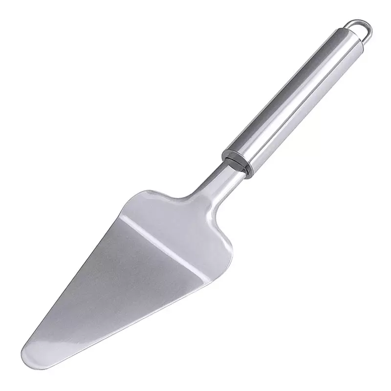 Taartschep 12x6 cm RVS 18/8 blad met RVS 18/10 handvat totale lengte 27 cm