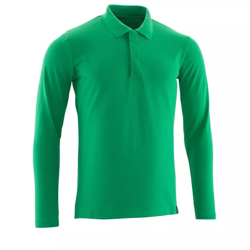 Mascot 24083-961 polo met lange mouwen groen maat XL