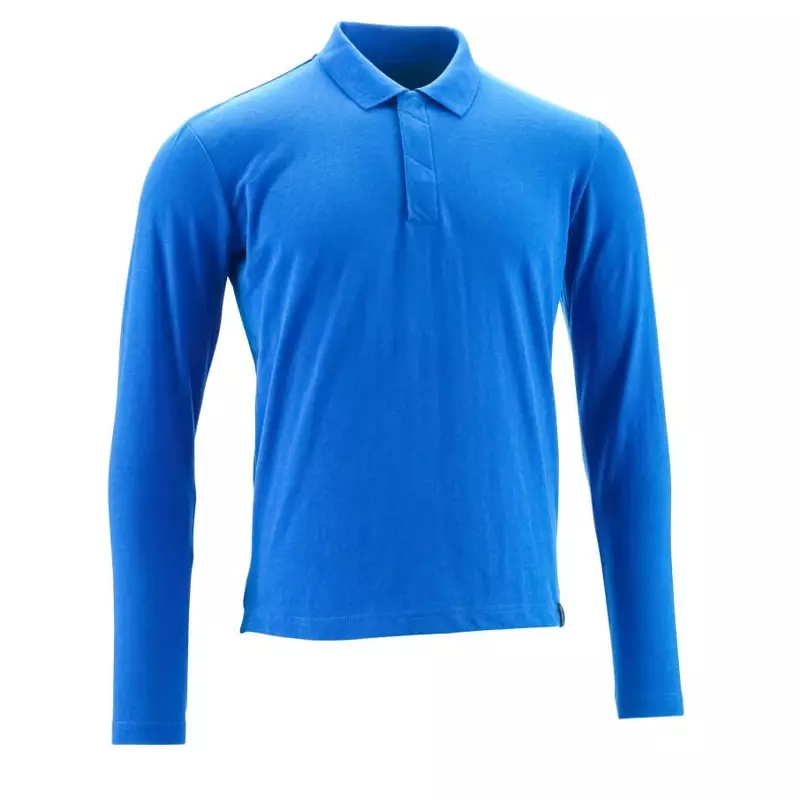 Polo à manches longues Mascot 24083-961 bleu vif, taille XL