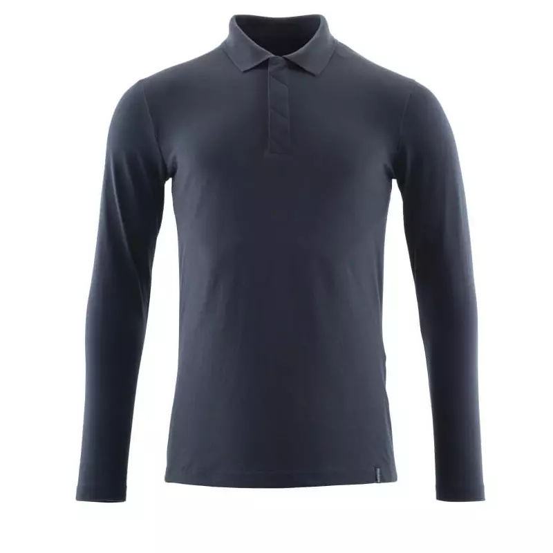 Polo à manches longues Mascot 24083-961 bleu marine, taille M