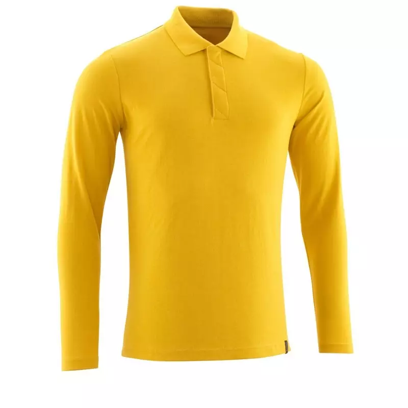 Polo à manches longues Mascot 24083-961 jaune curry, taille L